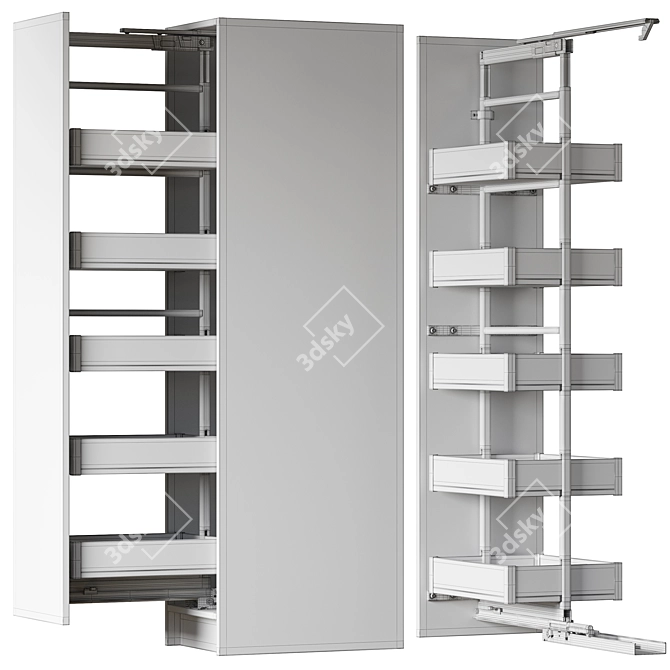 Maxima Puro Sliding Cargo System 3D model image 3