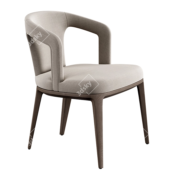 Modern Hopp Konyshev Chair 3D model image 1