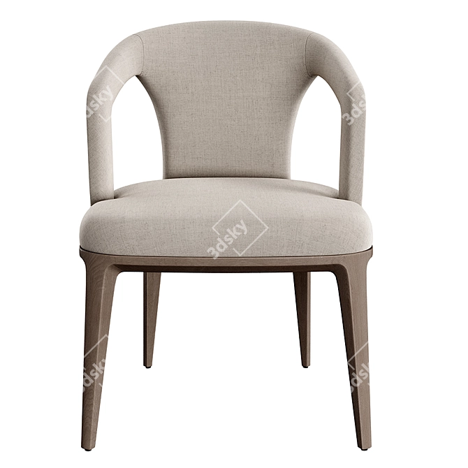 Modern Hopp Konyshev Chair 3D model image 2