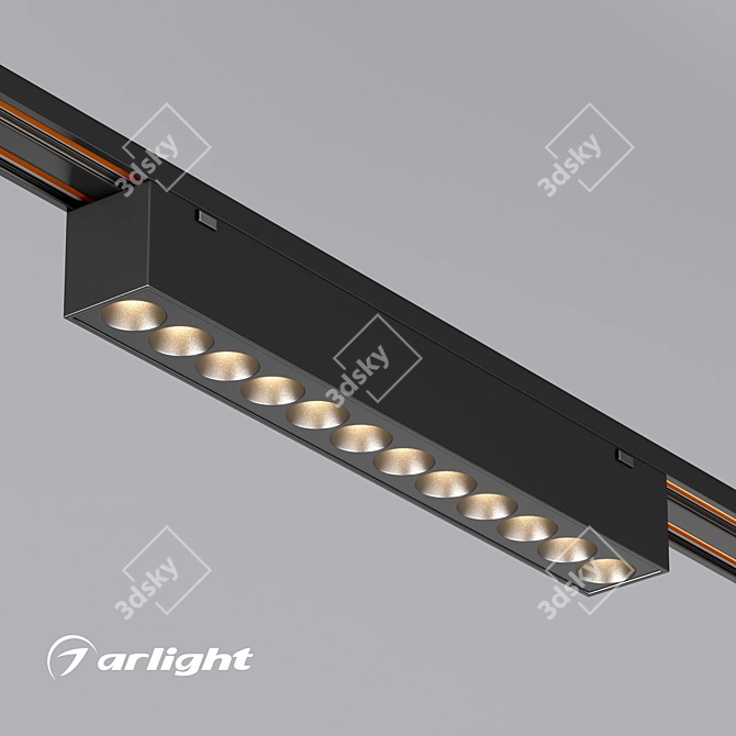 MAG-VIBE Laser Track Light 3D model image 1