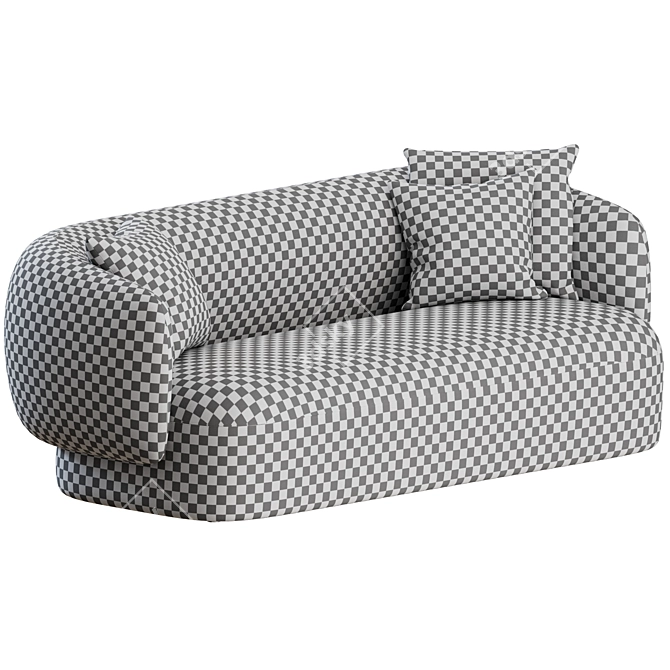 Marelli Noah Sofa: Elegant Comfort 3D model image 2