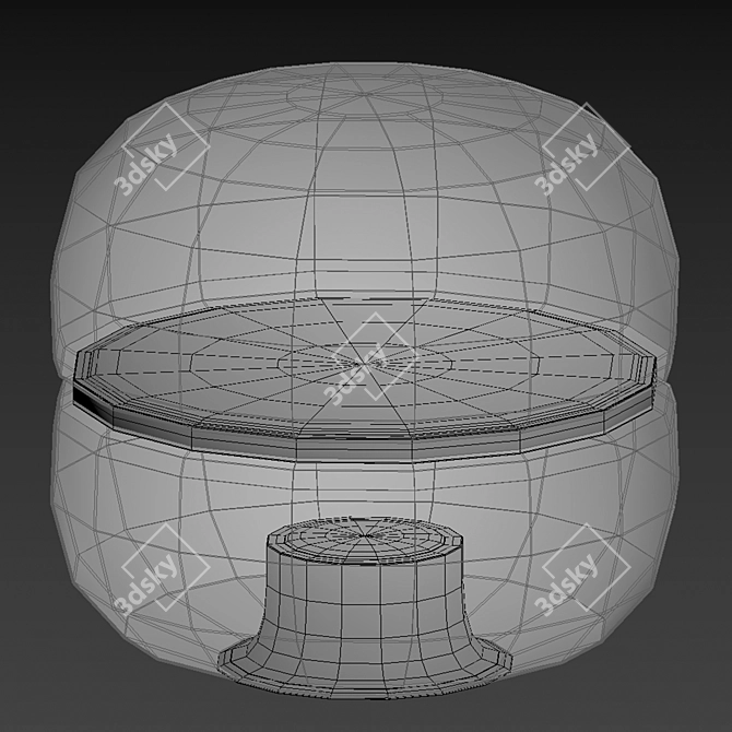 Cassa Table Lamp Duo 3D model image 3