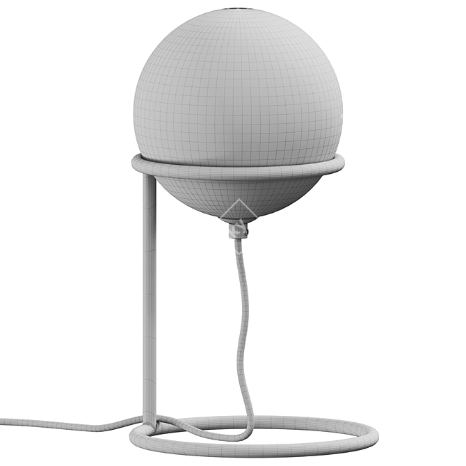  Sleek nordic design lamp 3D model image 2