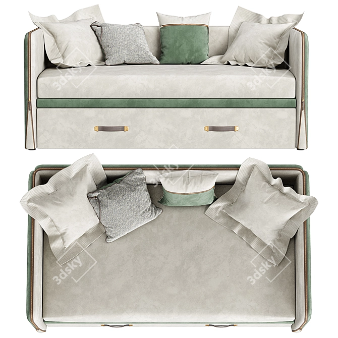 ZIPP Manifesto Kids Bed 3D model image 2