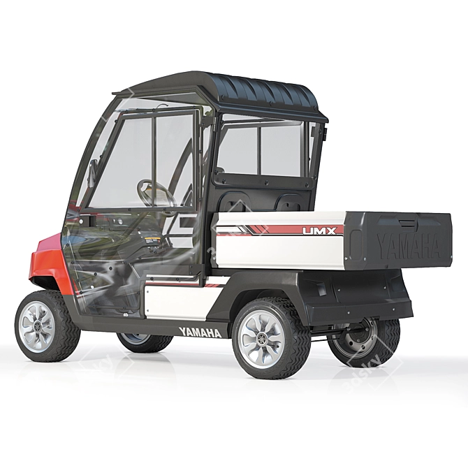 Yamaha Golf UMAX CAB Red 3D model image 2