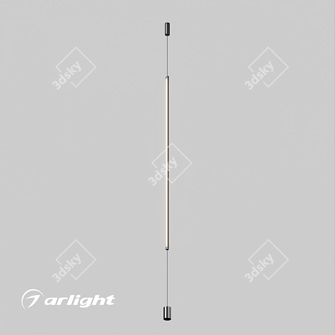 Modern Decorative Silicone Taboo Floor Lamp 3D model image 1