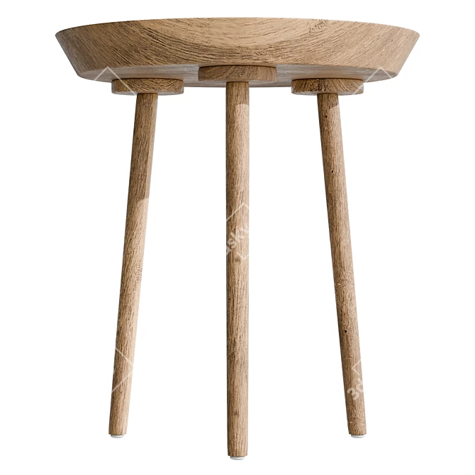 Elsa Side Table, Real-size Design 3D model image 2