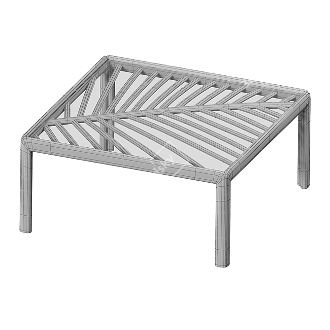 Paloma Coffee Table 3D Model 3D model image 2