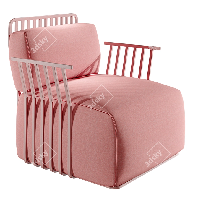  Diabla GRILL: Versatile Chair Design 3D model image 1