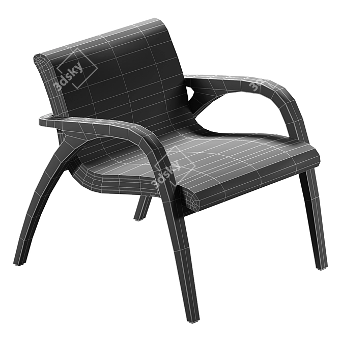 Modern Outdoor Furniture Exteta1938 3D model image 3