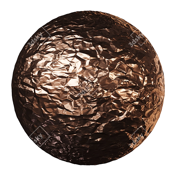  Seamless Foil Material Texture 3D model image 3