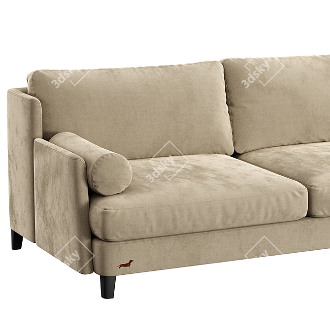 Corner Sofa Polo Sofaclub 3D model image 3