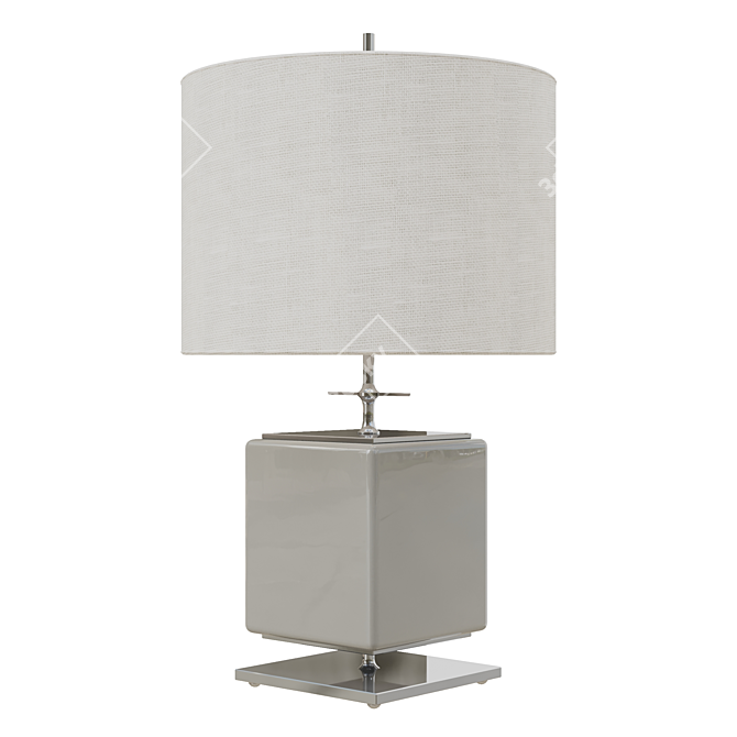 Elegant Beekman Table Lamp 3D model image 14