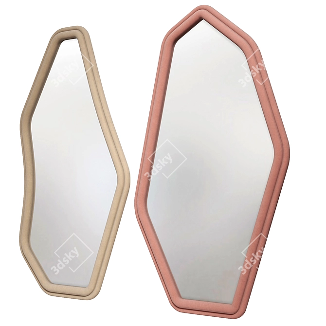  Full Body Mirrors in Multiple Sizes 3D model image 2