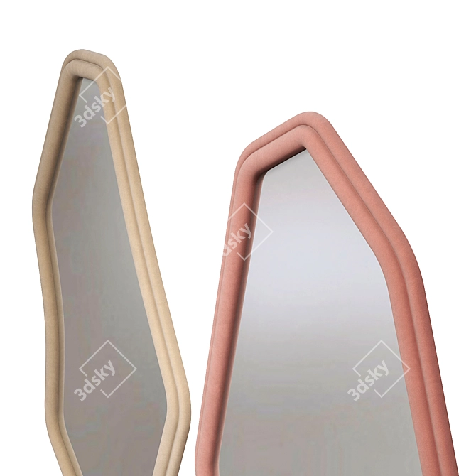  Full Body Mirrors in Multiple Sizes 3D model image 3