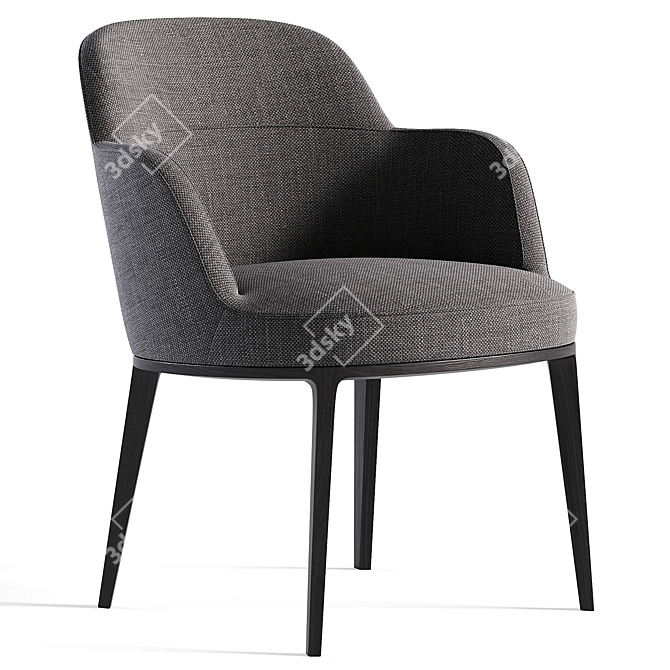 High-Res V-Ray Optimized Chair 3D model image 1