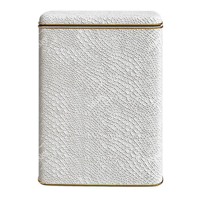 Geralis KWG-B Laundry Basket, White 3D model image 2