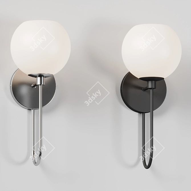 Ansley Playful Wall Sconce 3D model image 2