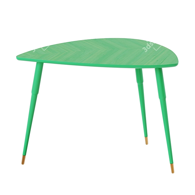 Vintage Style Coffee Table IKEA 3D model image 1