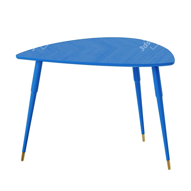 Vintage Style Coffee Table IKEA 3D model image 2