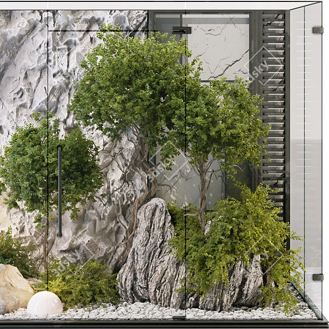 3D Indoor Plant & Decoratives 3D model image 4