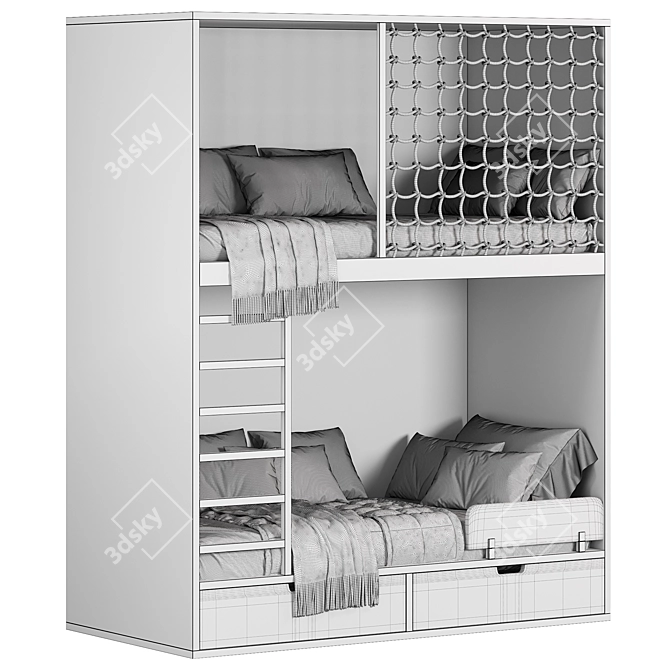 Rainforest Bunk Bed 3D model image 5