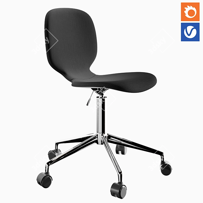 Flexible ALIS R SW Chair 3D model image 1