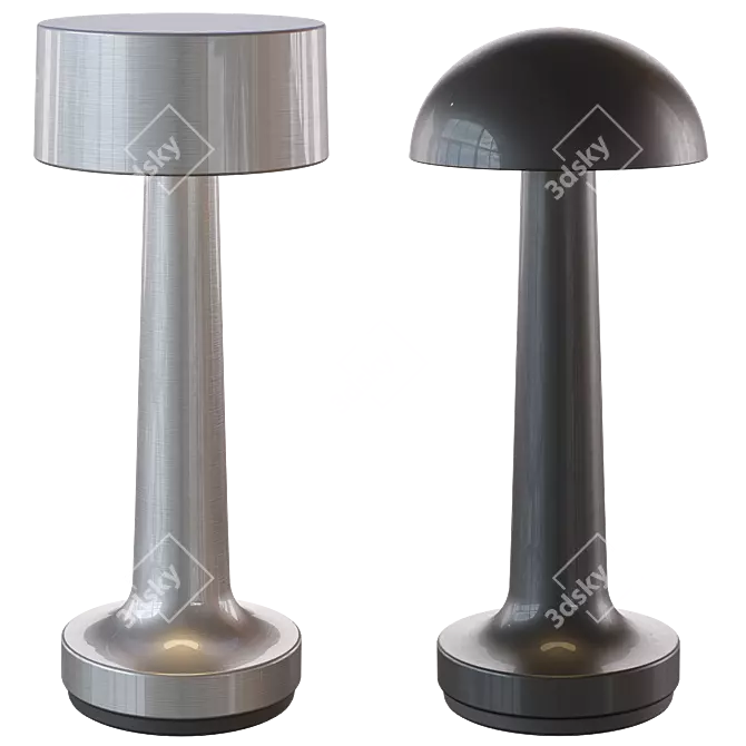 Neo-cordless Lamps Metal Collection 3D model image 4