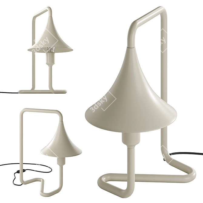 Designer Table Lamp SELF by Almerich 3D model image 1