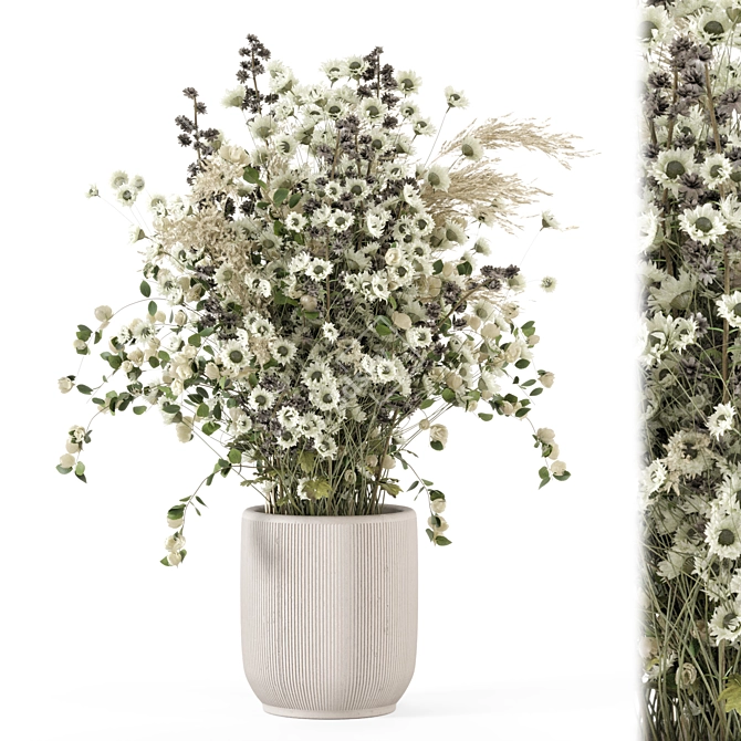 Modern Bouquet Plants Collection - 2015 3D model image 3