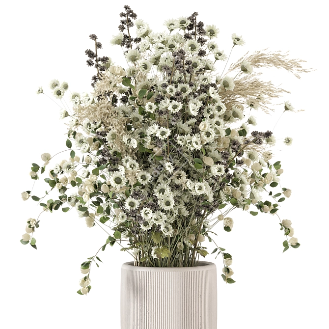 Modern Bouquet Plants Collection - 2015 3D model image 4