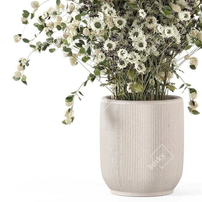 Modern Bouquet Plants Collection - 2015 3D model image 5