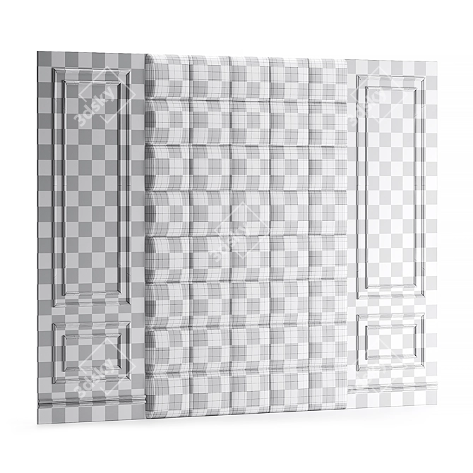 Soft Wall Panel Sky Collection 3D model image 7