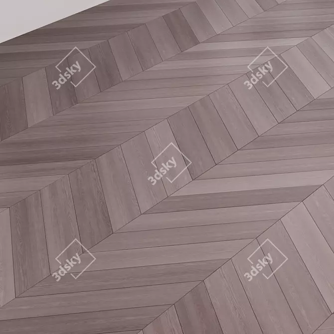 Variety Parquet Flooring Options 3D model image 4