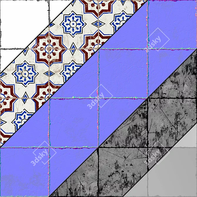 PBR Seamless Substances, 4K Textures 3D model image 6
