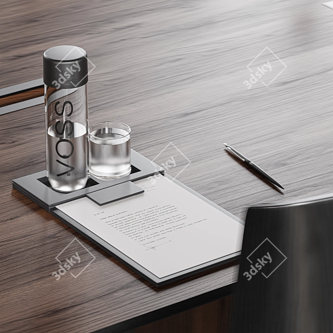 Versatile 2016 Meeting Table Model 3D model image 6