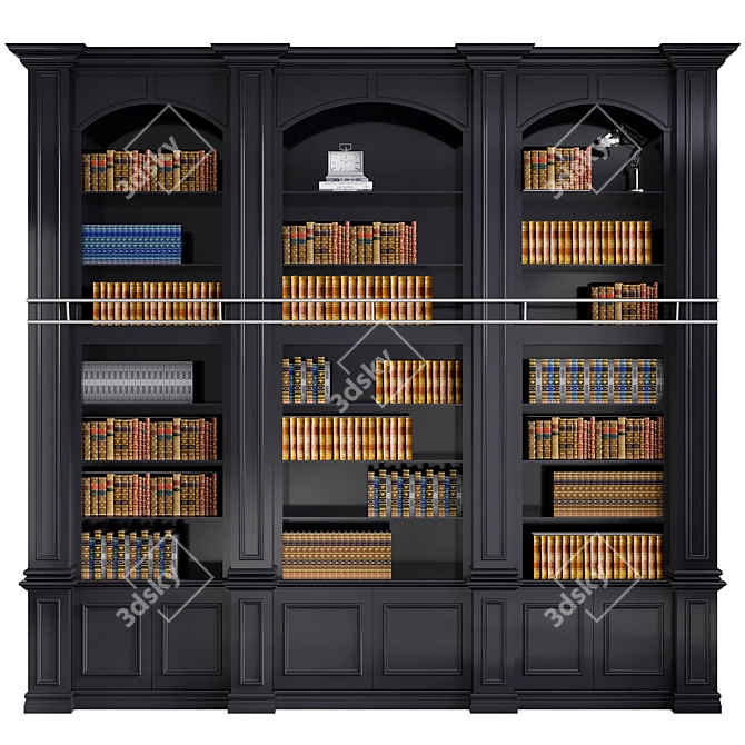 Virtual Library Collection 2 3D model image 1