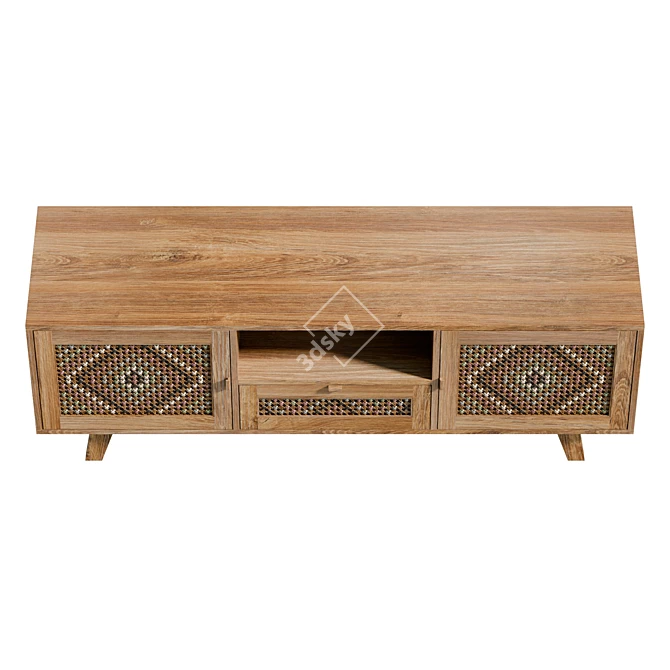 Celest Sideboard with 8192x8192 UV Textures 3D model image 3