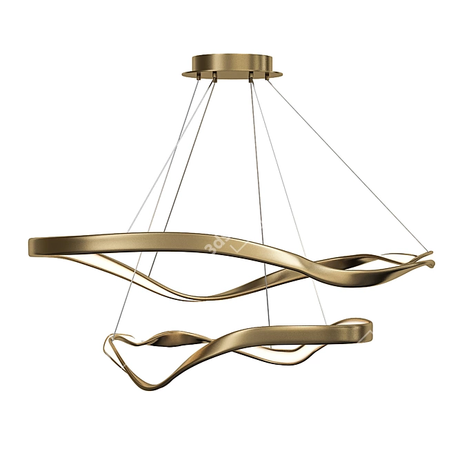 Imperium Loft ESKILD Chandelier 3D model image 1
