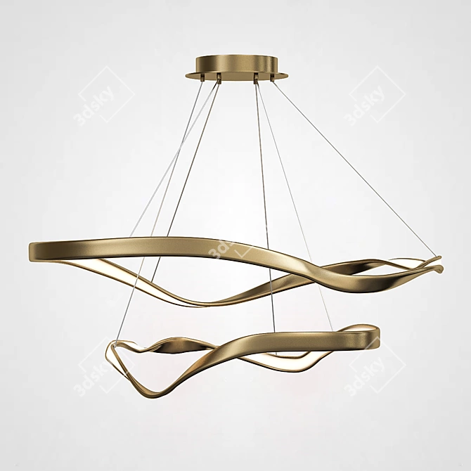 Imperium Loft ESKILD Chandelier 3D model image 2
