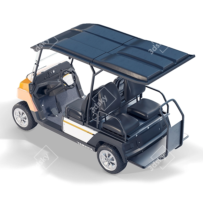 Yamaha UMAX 2X2 Golf Cart 3D model image 5