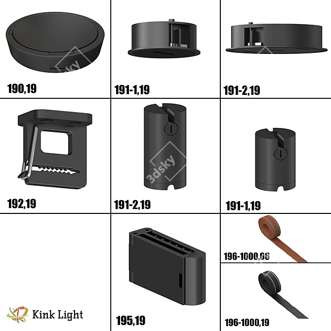 Kinklight OM Satori Series 3D model image 8