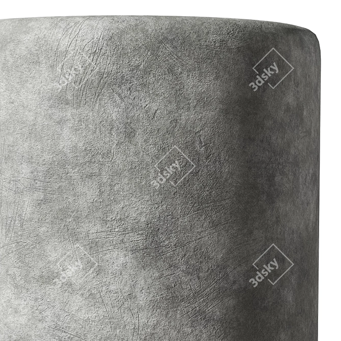 Seamless Concrete Material FMTextures 3D model image 4