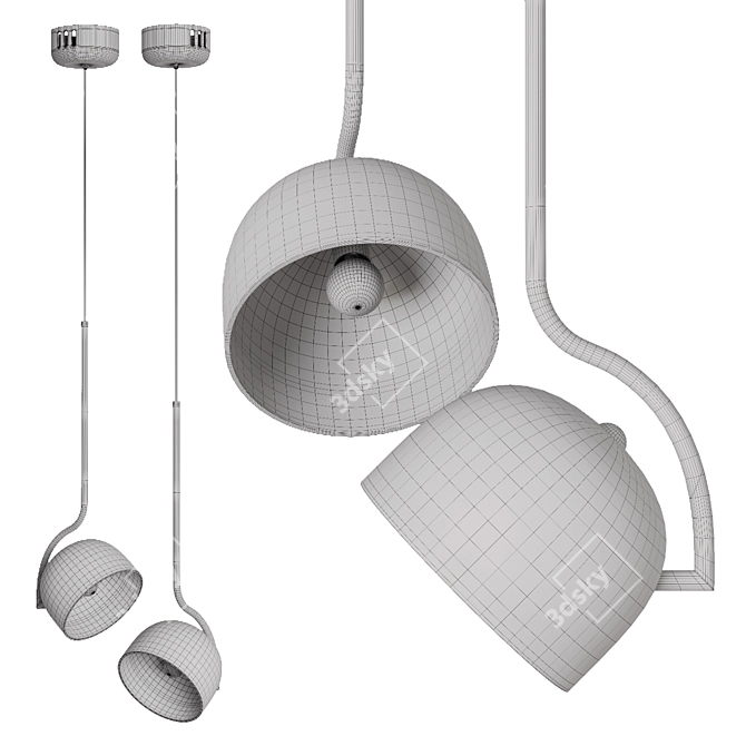 ARLO Pendant Lights by Lumion 3D model image 2