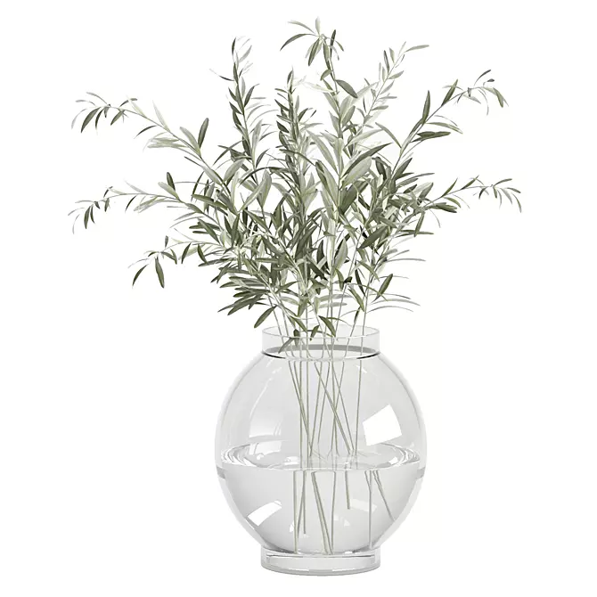 Olive Bouquet 3D Model Bundle 3D model image 5