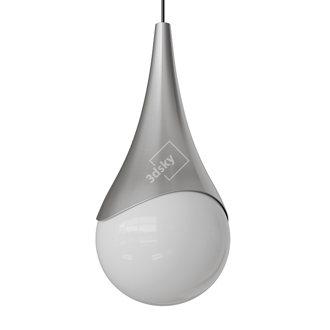 Modern Hanging Pendant Light "Shady 3D model image 2