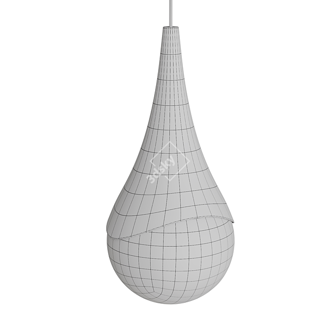 Modern Hanging Pendant Light "Shady 3D model image 5