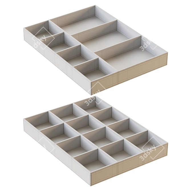 ARISTO Tie, Belt & Scarf Organizers 3D model image 2