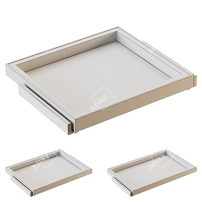 ARISTO Sliding Pants Hangers Set 3D model image 2