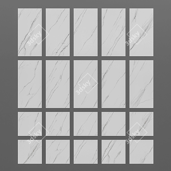 Elegant Kerranona Butik Ceramic Granite 3D model image 3